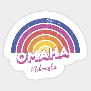 Omaha Nebraska Sticker